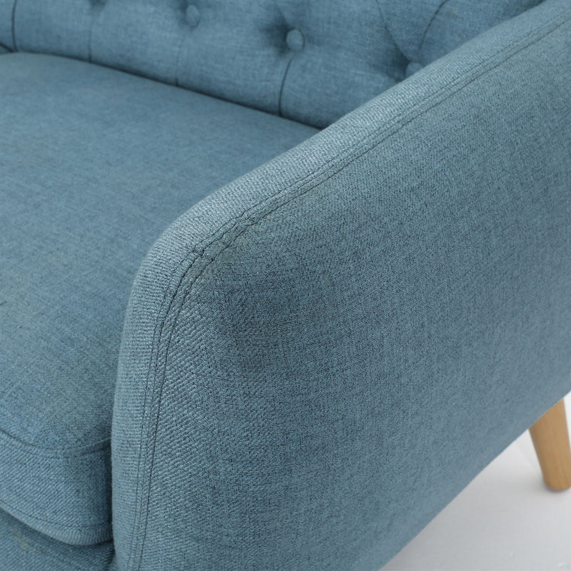 Mid - Century Tufted Loveseat