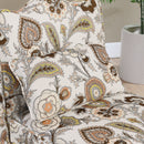 Stylish Flannel Dining Chair With Soft Cushion And Backrest