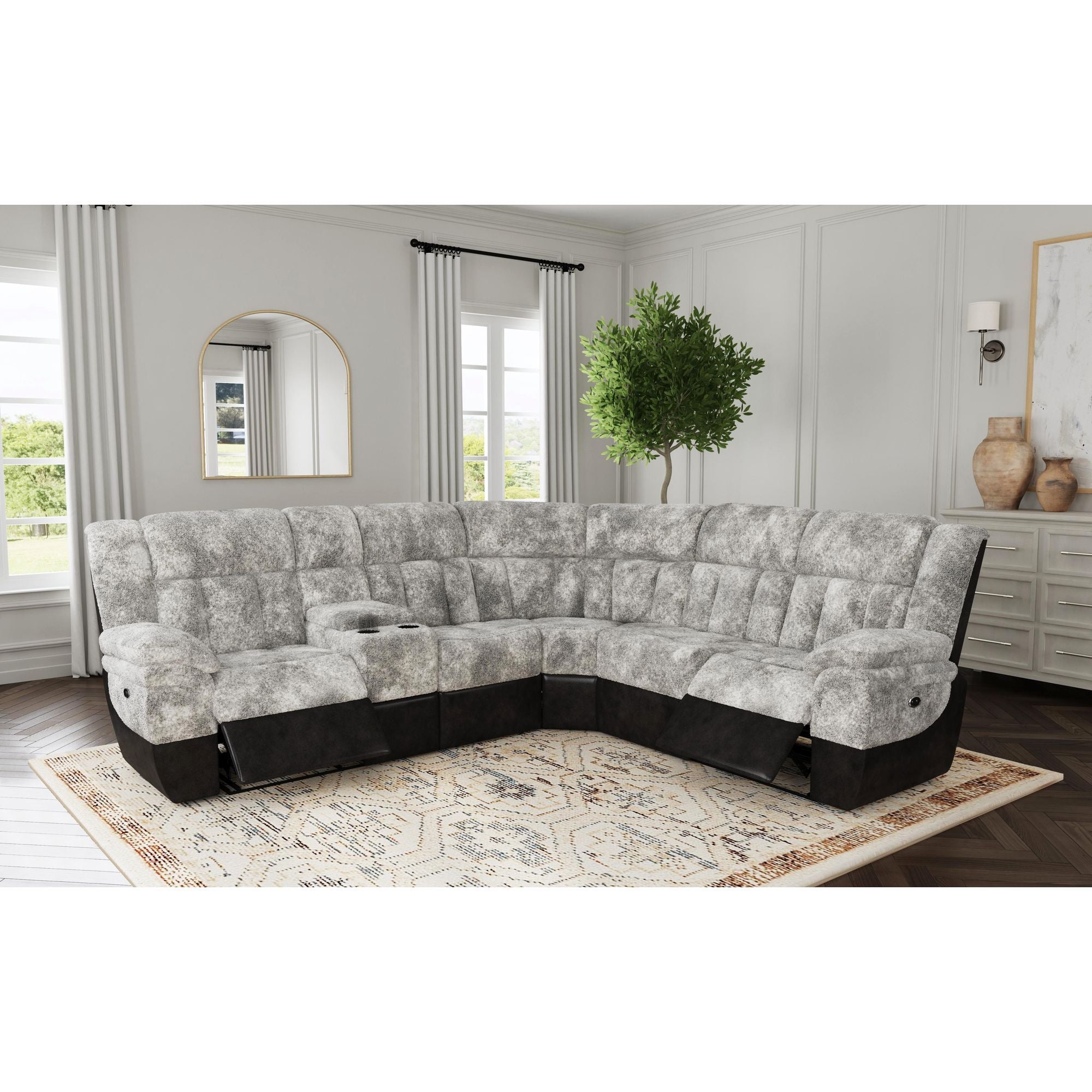 Santorini - 6 Piece Motion Sectional Set