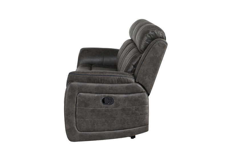 Steban - Reclining Sofa - Gray