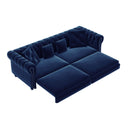 3 In 1 Pull Out Sofa Bed With Movable Ottoman