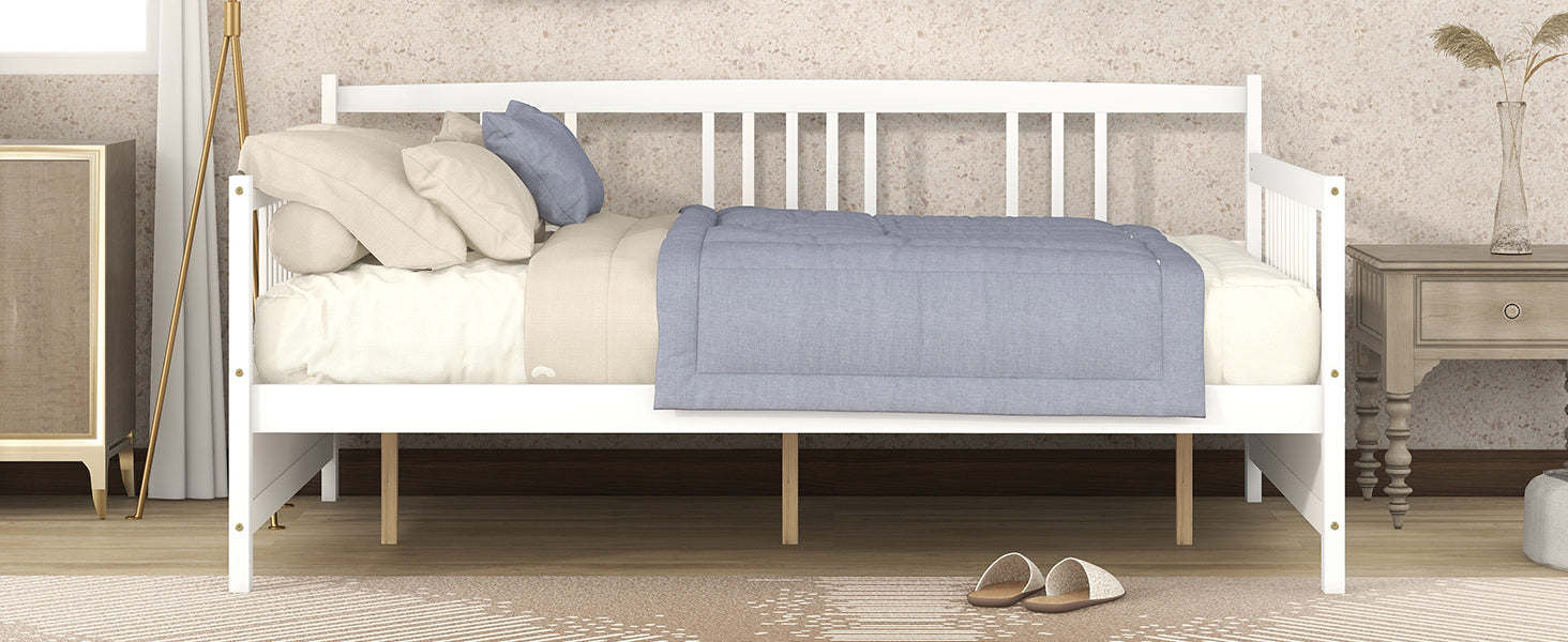 Full Size Daybed with Support Legs, White ( OLD SKU: WF191900AAK)