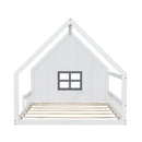 House Bed With Window And Fence