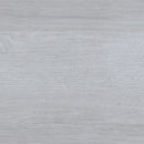 Modern Home Display Cabinet 4 Tier Open Shelving With Center Drawer - White Oak