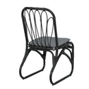 Outdoor Wicker Dining Chairs With Washable Cushion (Set of 2)
