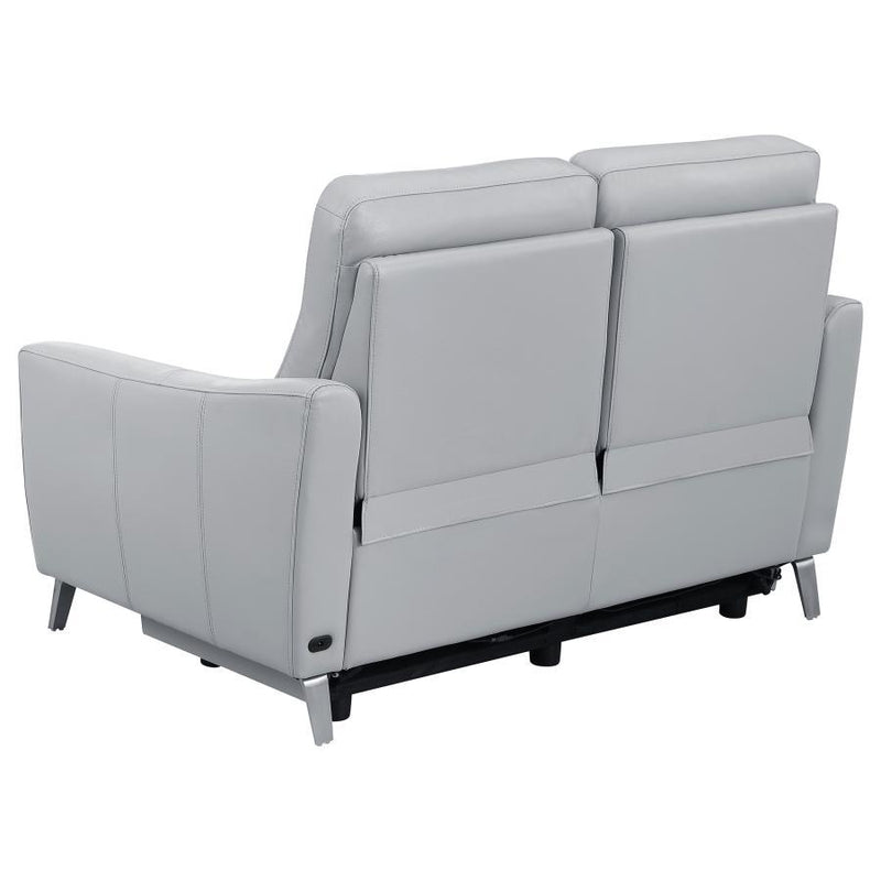 Derek - Upholstered Power Reclining Loveseat