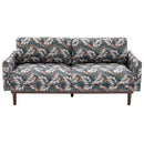 2 Seater Loveseat Sofa With Spacious Seating Area