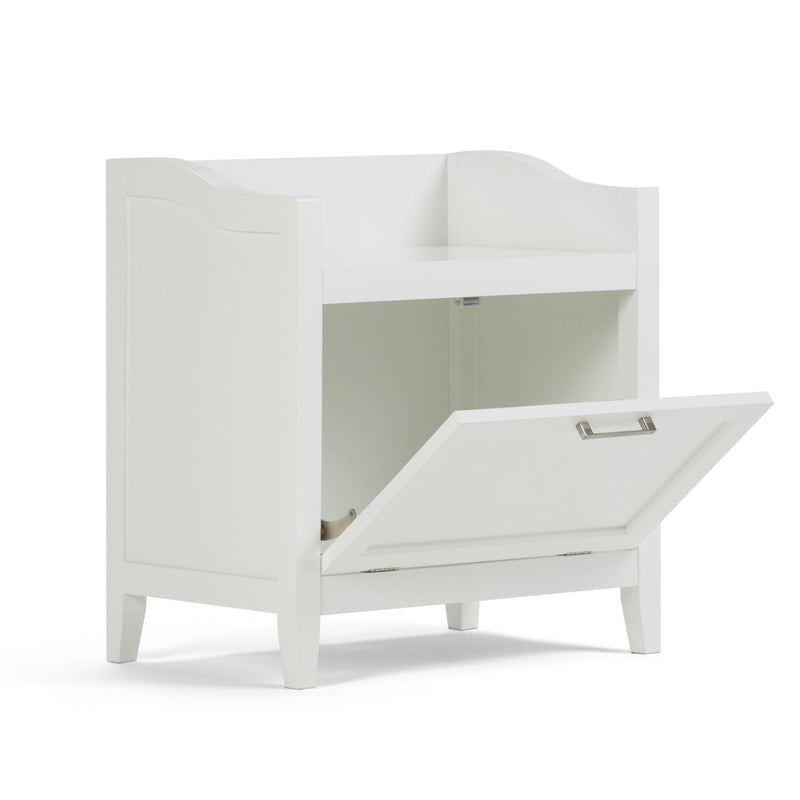 Avington - Storage Hamper Bench - Pure White