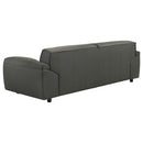 Buxton - Top Grain Leather Upholstered Sofa