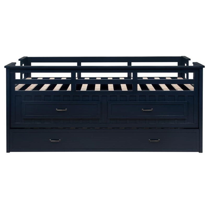 Carlsbad - Wood Captains Bed With Trundle