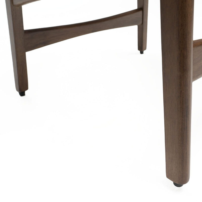 Elegant Counter Height Chair With Cushioned Seat