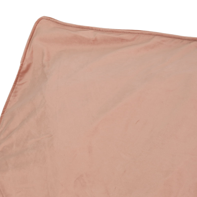 Fila - Velveteen Oversized Seater Bean Bag Chair With Armrests