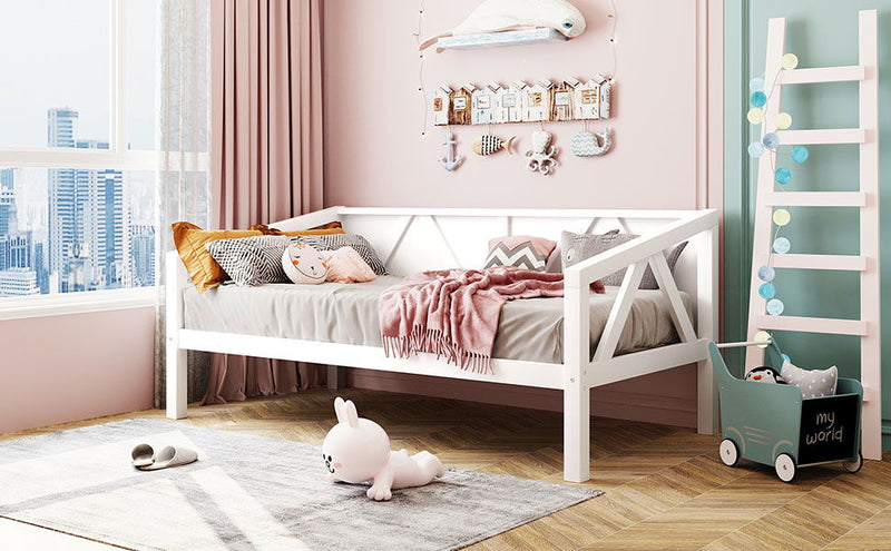 Elegant Design Daybed With Slat Support