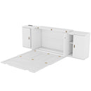 Murphy Bed With Shelves, Cabinets And USB Ports