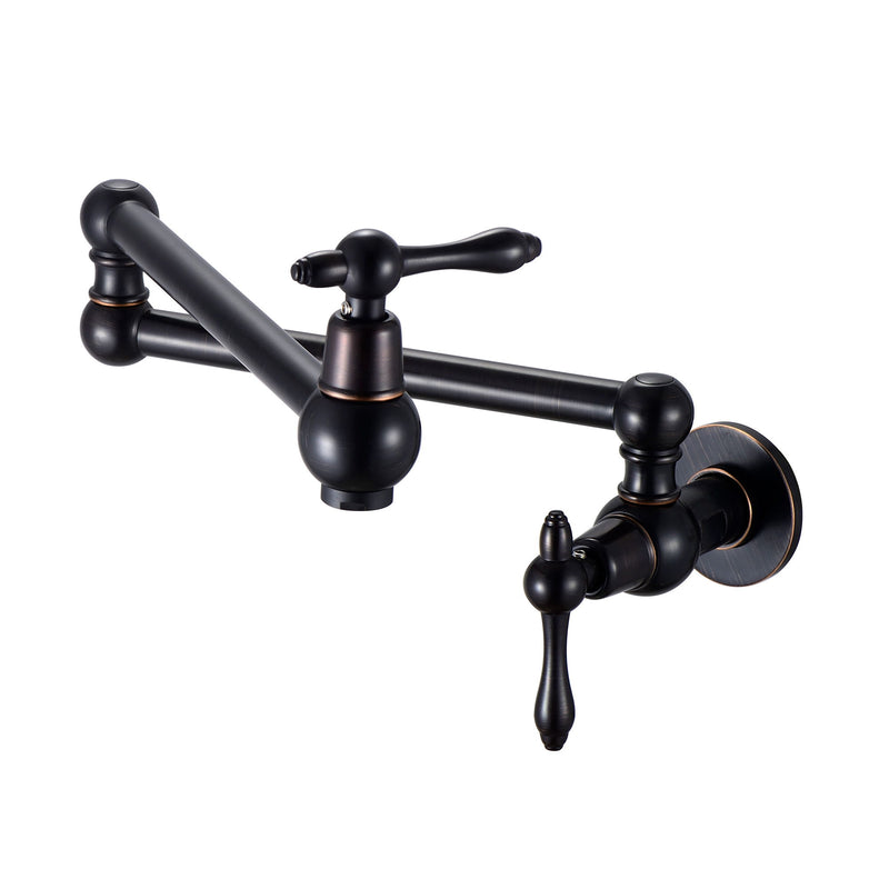 Modern Design Pot Filler Faucet Wall Mount Kitchen Sink Faucet Folding Stretchable