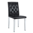 Dining Chairs With Ergonomic Buckle Backrest For Home