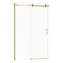 Single Sliding Bypass Shower Door Enclosure With Tempered Glass