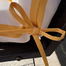 2 Piece High Back Patio Chair Cushion Set, Tufted Adirondack And Rocking Chair Cushions