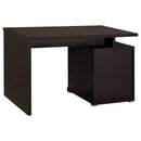 Contemporary Sleek Office Desk With 2 Drawers