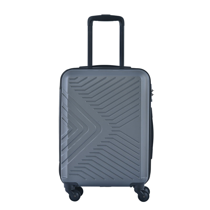 3 Piece Luggage Sets Lightweight Suitcase With Two Hooks, Spinner Wheels, Tsa Lock, Durable Hard Shell