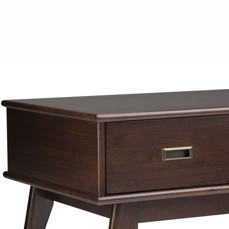 Draper - Mid Century Coffee Table - Medium Auburn Brown