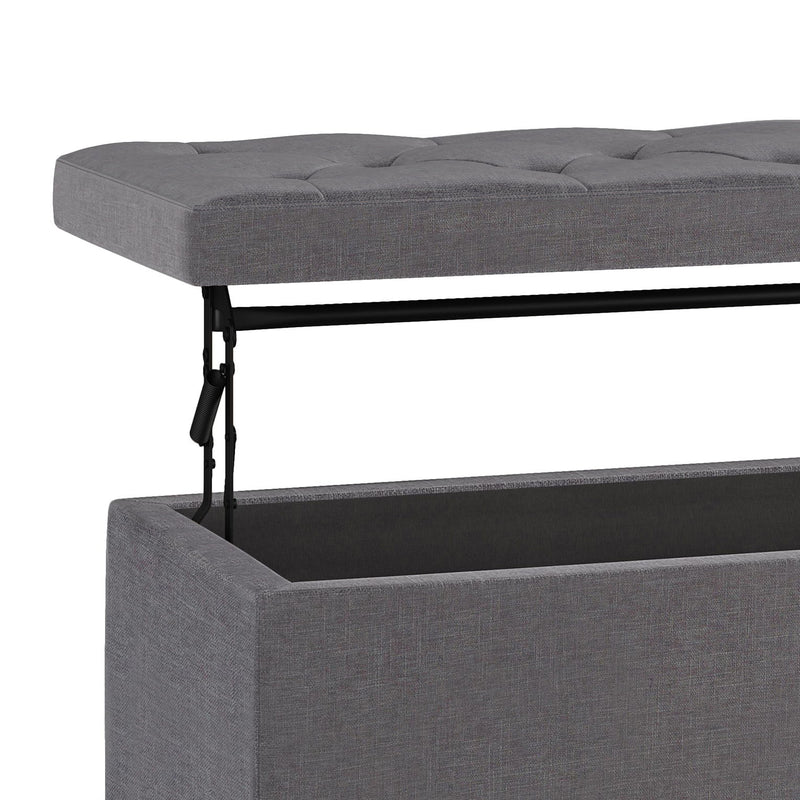 Hamilton - Upholstered Lift Top Rectangular Storage Ottoman