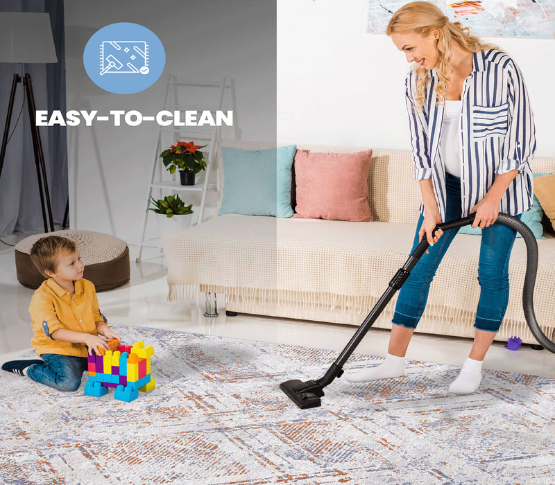 Payas - 5' X 7' Geometric Area Rug - Beige