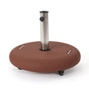 Wheelie - Round Umbrella Base With Stainless Steel Holder