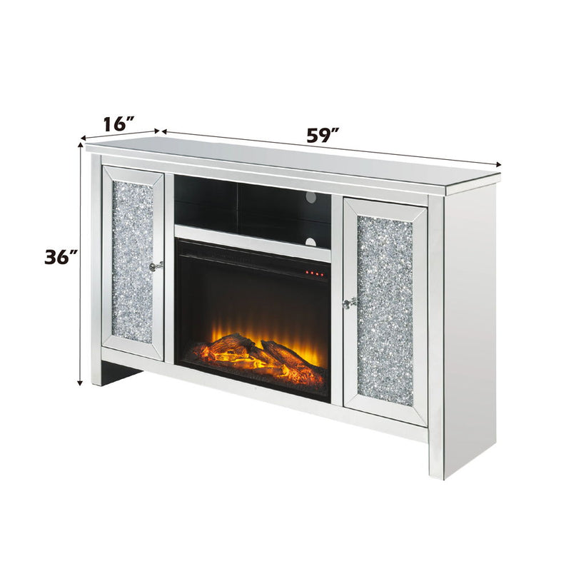 Noralie - TV Stand w/Fireplace