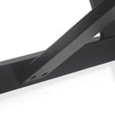 Farmhouse Style Dining Table With Wood Like Top