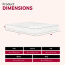 Premium 9" Medium Pocket Spring Mattress