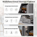 Bathroom Vanity With Integrated Undermount Ceramic Sink, 2 Doors And 1 Drawer, Soft Close Hinges