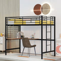 Bed With Desk And Grid