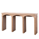 Archway Console Table - Antique Natural / Light Natural / Natural