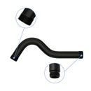 8" Shower Arm With Flange, Adjustable Angles - Matte Black