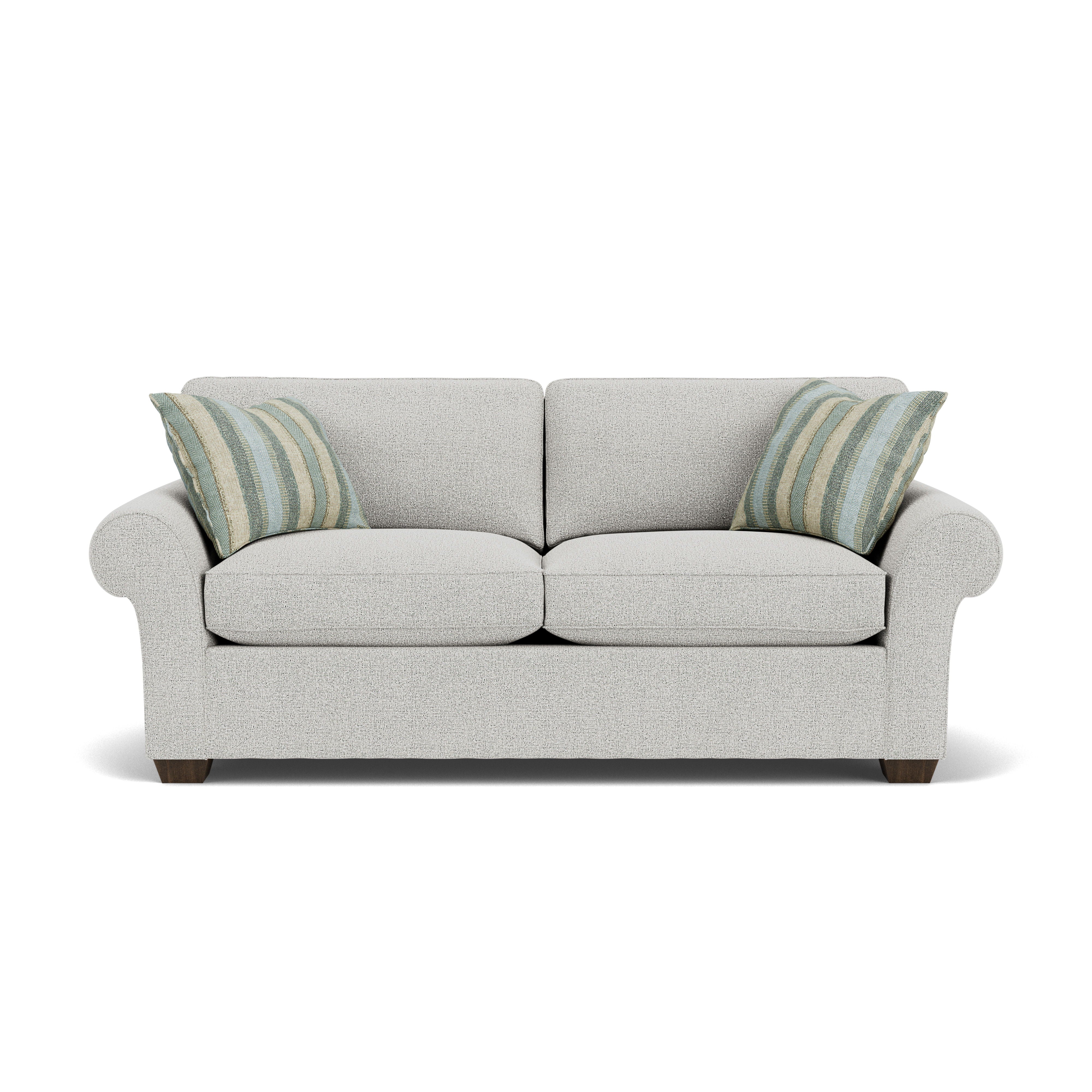 Vail - Two-Cushion Sofa - White - Atlantic Fine Furniture Inc