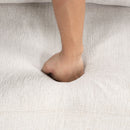 U-Shaped Sectional Sofa Pull Out Sofa Bed With Two USB Ports, Two Power Sockets, Three Back Pillows And A Storage Chaise For Living Room