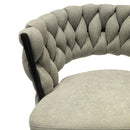 Bar Stool 360 Swivel With Back Footrest