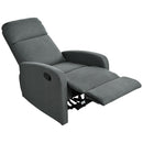 Modern Recliner Manual, Home Theater Chair With Adjustable Backrest
