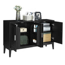 4 Door Sideboard Storage Cabinet With Door Shelf