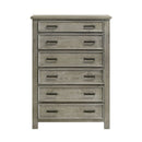 Sullivan - 6-Drawer Chest - Drift Gray