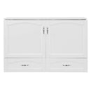 Murphy Bed With Drawer And A Set Of Sockets & USB Ports, Pulley Structure Design