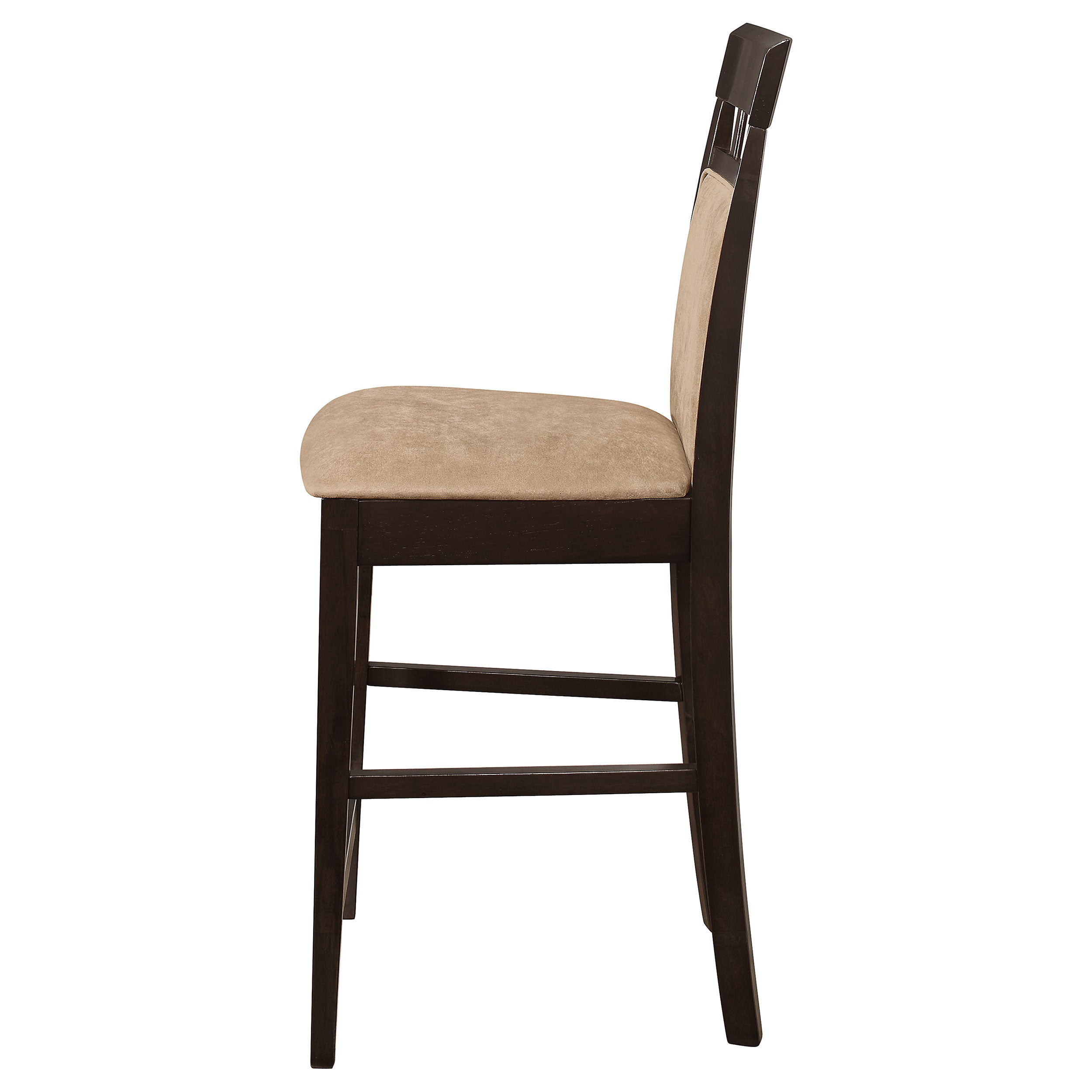 Gabriel Closed Back Counter Chair Cappuccino (Set of 2) — view 6