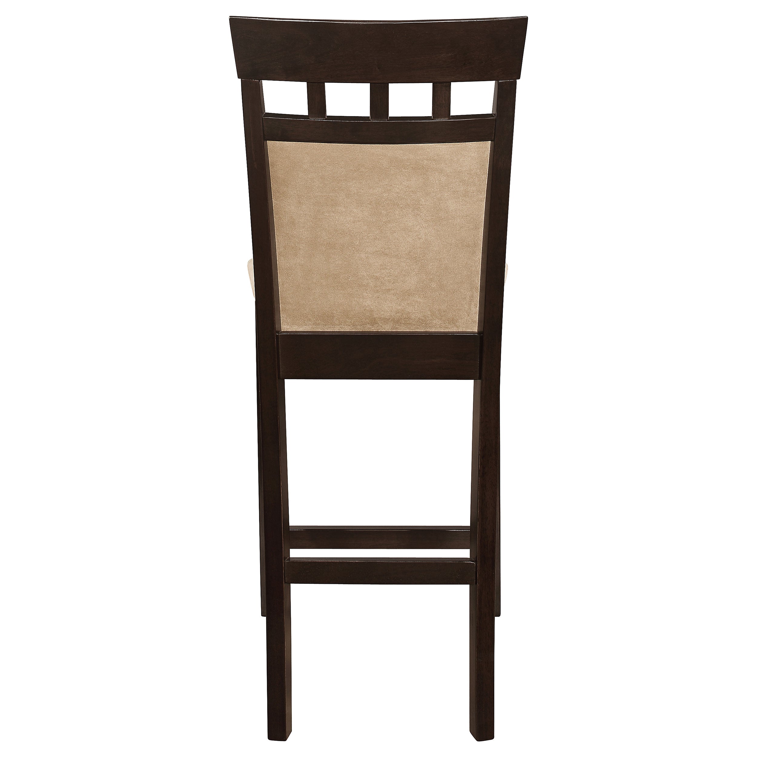 Gabriel Closed Back Counter Chair Cappuccino (Set of 2) — view 8