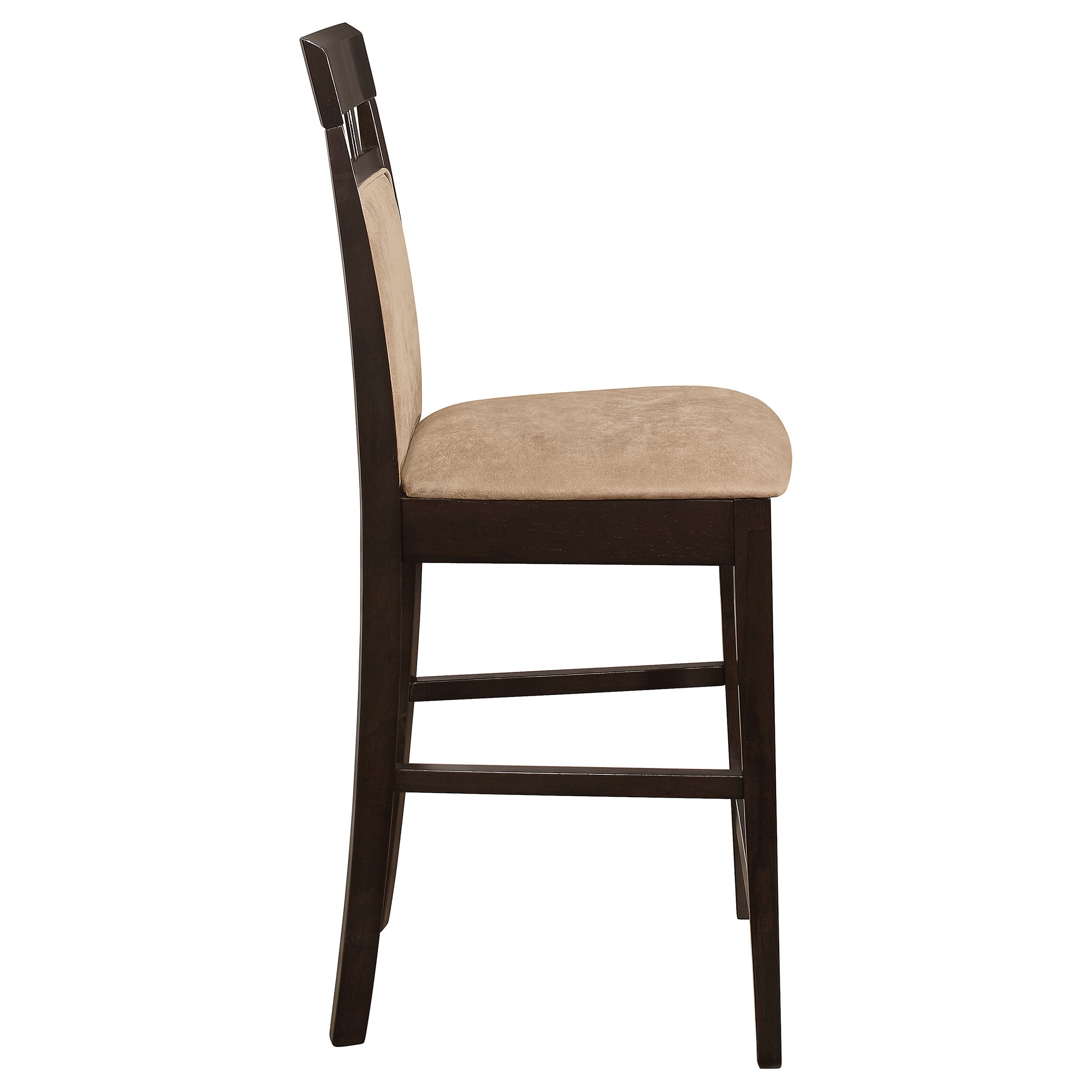 Gabriel Closed Back Counter Chair Cappuccino (Set of 2) — view 10