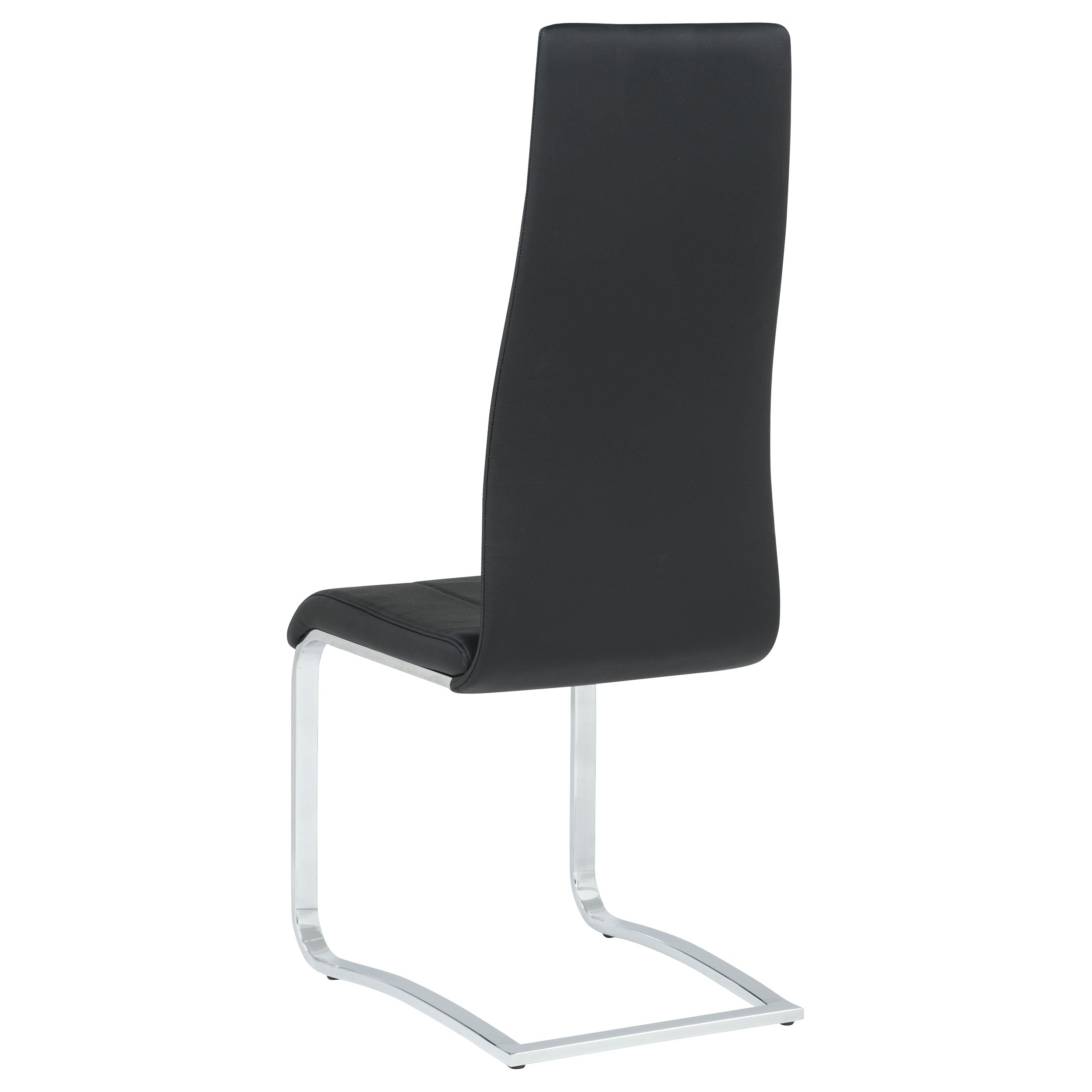 Montclair Upholstered Dining Side Chair Black (Set of 4) — view 7