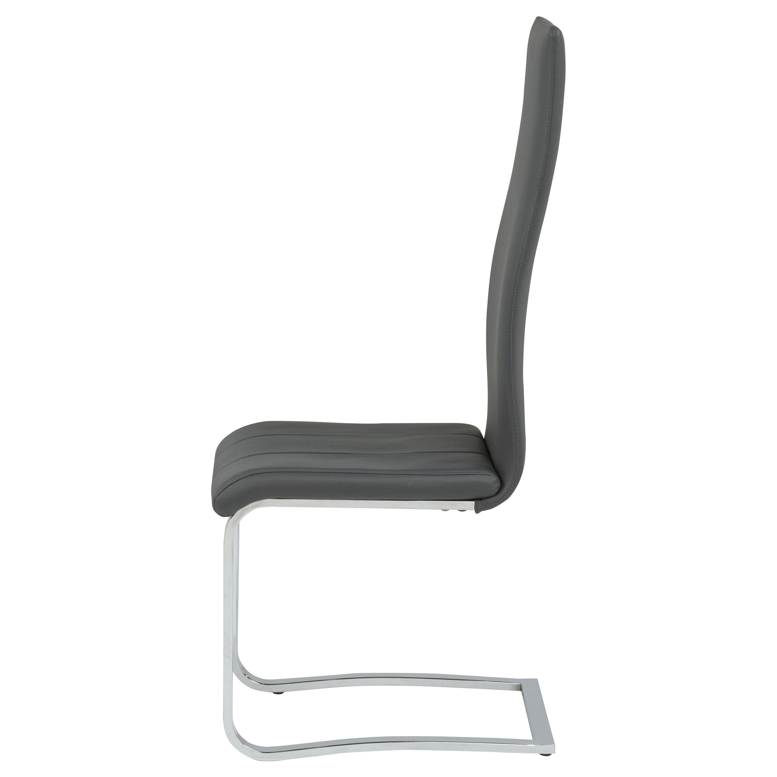 Montclair Upholstered Dining Side Chair Grey (Set of 4) — view 5