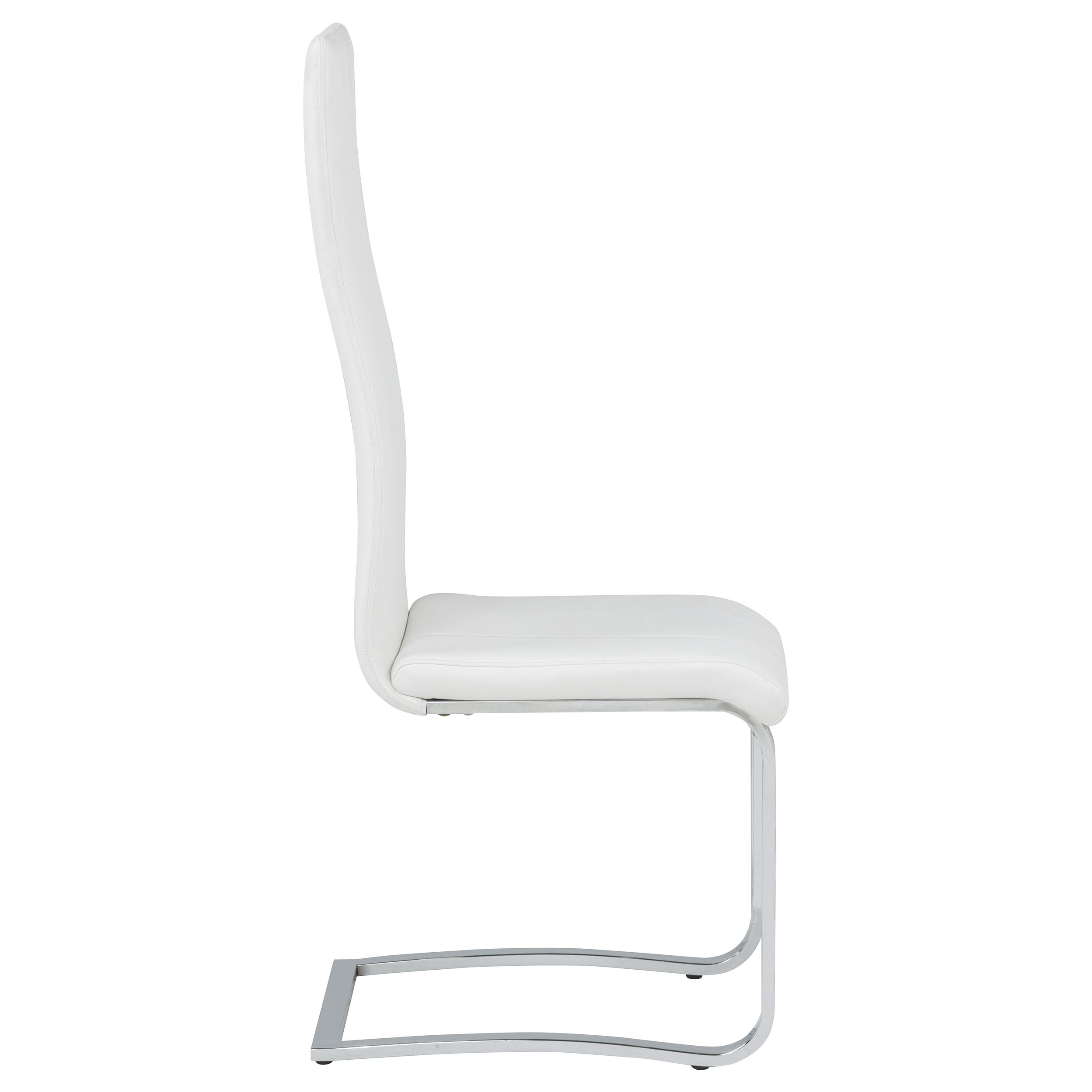 Montclair Upholstered Dining Side Chair White (Set of 4) — view 10