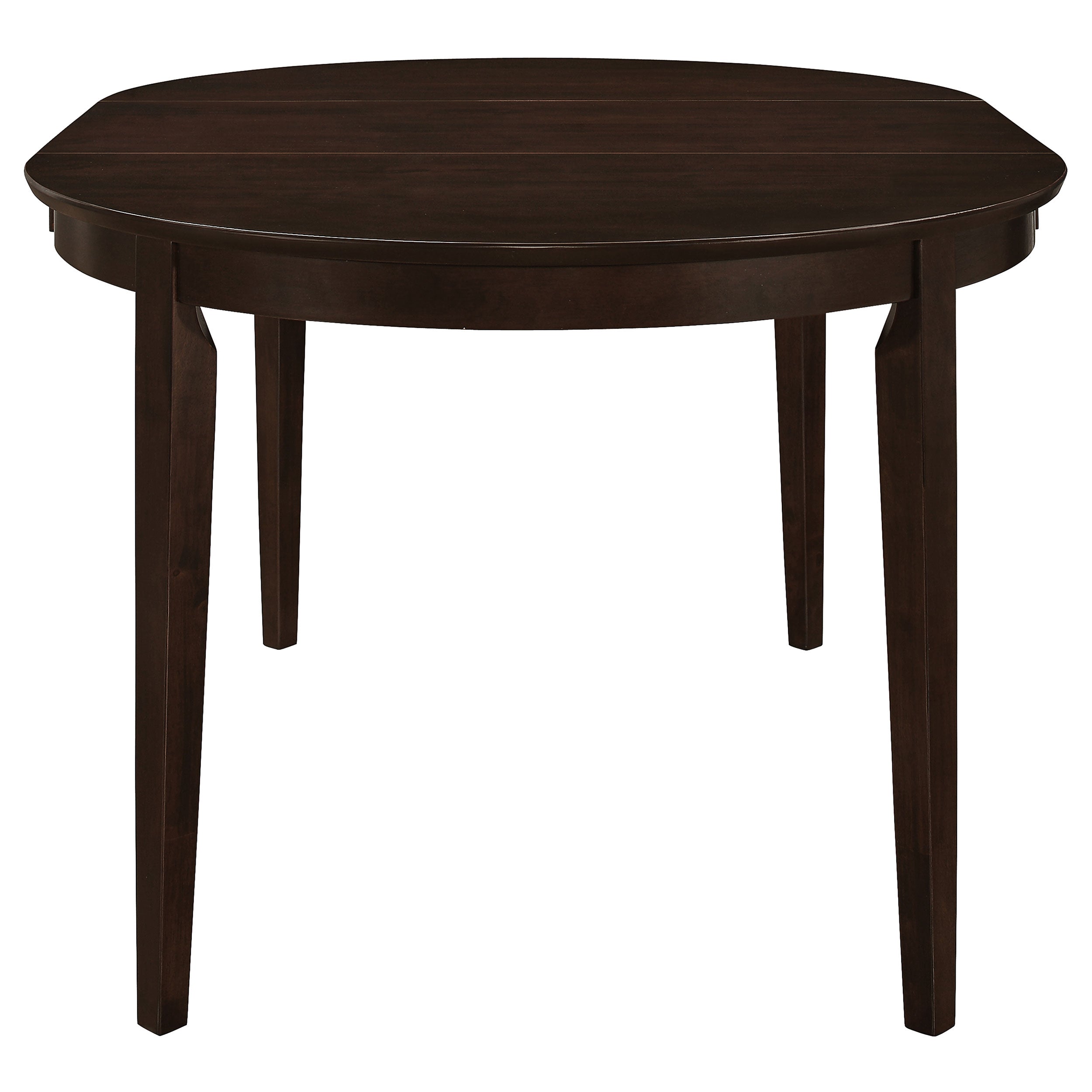 Gabriel 5-piece Extension Leaf Dining Table Set Cappuccino — view 5