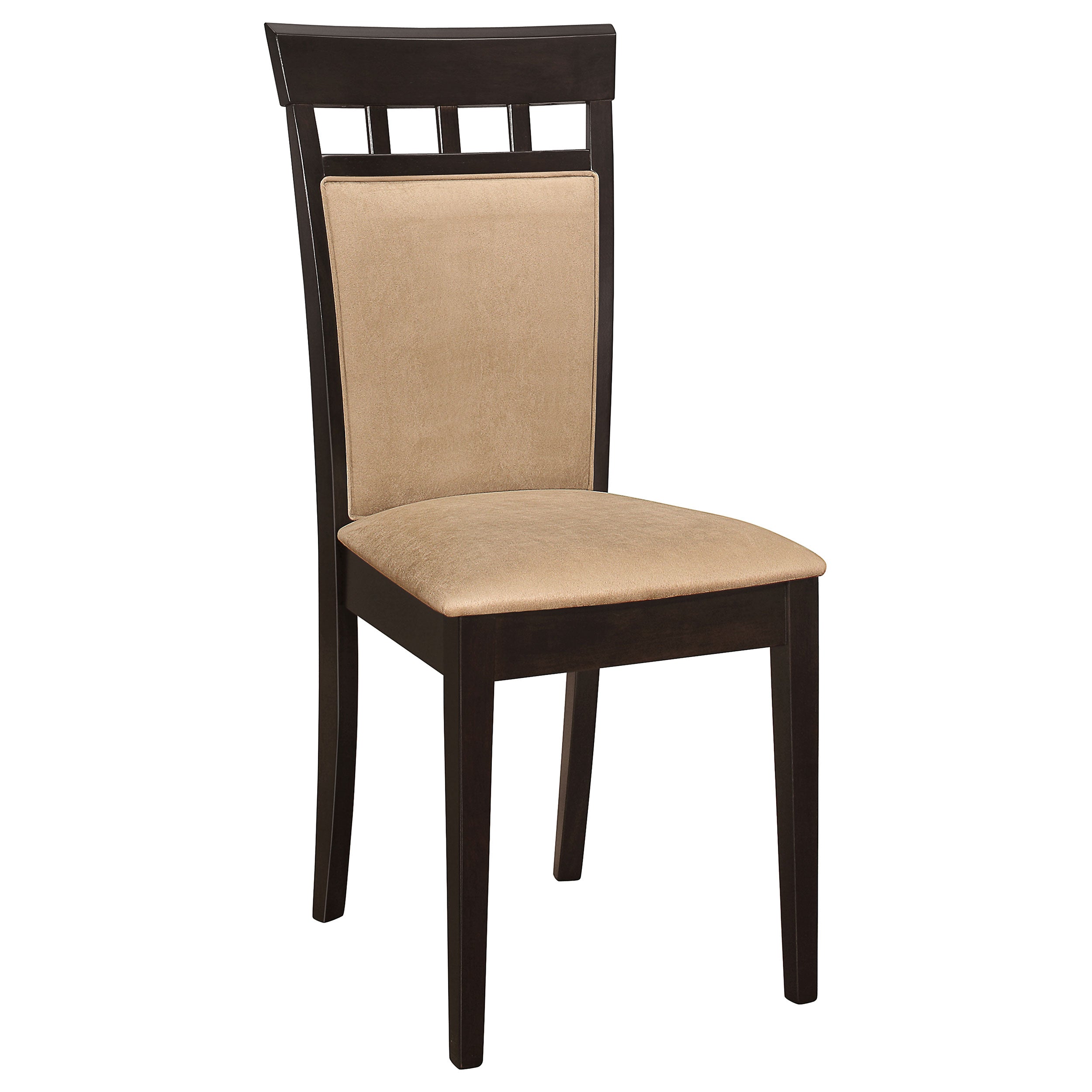 Gabriel 7-piece Extension Leaf Dining Table Set Cappuccino — view 7